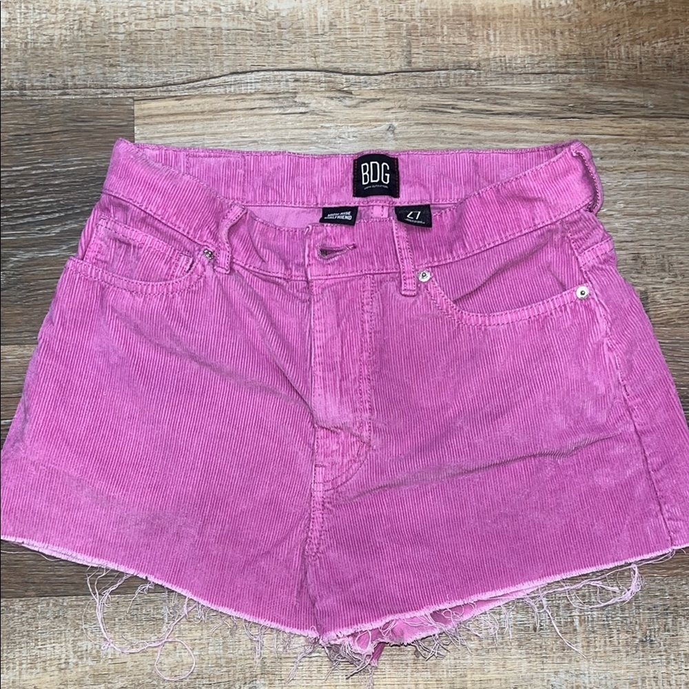 BDG Urban Outfitters Pink Corduroy Women's Shorts